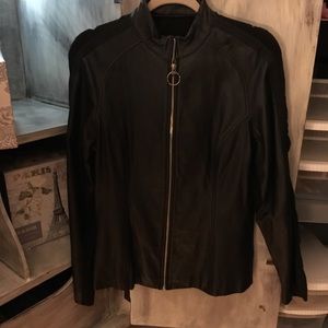 Vintage Wilson’s Leather black Jacket New